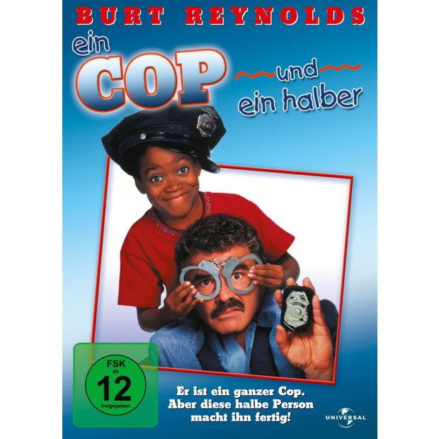 Ein Cop und ein Halber - Burt Reynolds  DVD/NEU/OVP