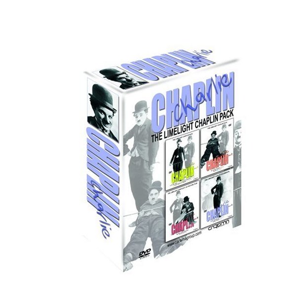 Charlie Chaplin Vol. 5-8 - Box 2 Limelight Pack  4 DVDs/NEU/OVP