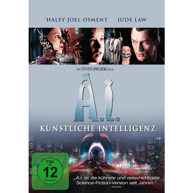 A.I. - K&uuml;nstliche Intelligenz  DVD  *HIT* Neuwertig