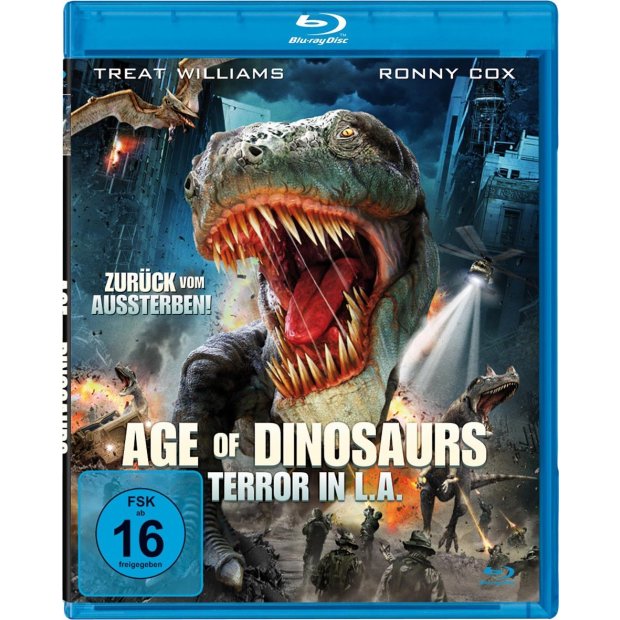 Age of Dinosaurs - Terror in L.A - Treat Williams  Blu-ray/NEU/OVP