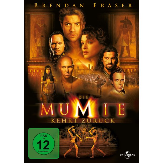 Die Mumie kehrt zurück - Brendan Fraser  DVD/NEU/OVP