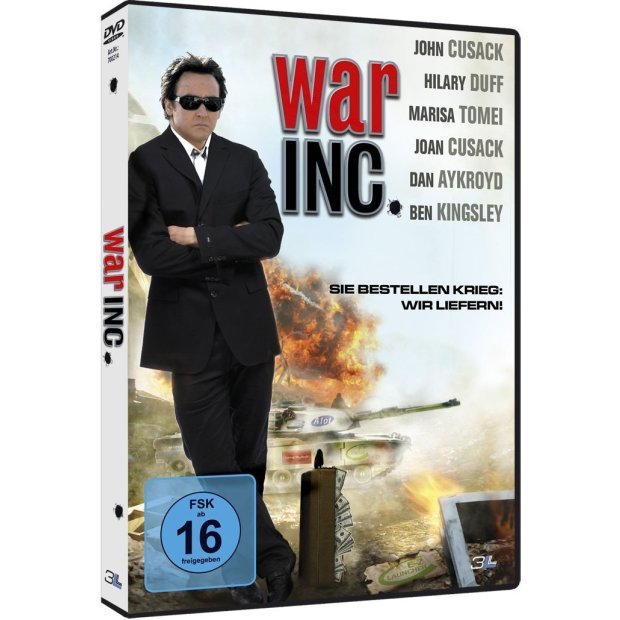War Inc. - Sie bestellen Krieg: Wir liefern!  DVD/NEU/OVP