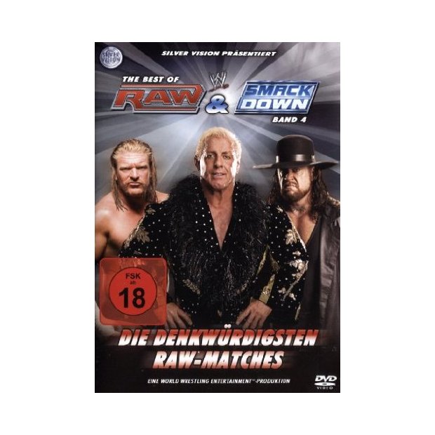 WWE - The Best of Raw &amp; Smack Down Band 4 DVD/NEU/OVP  FSK18