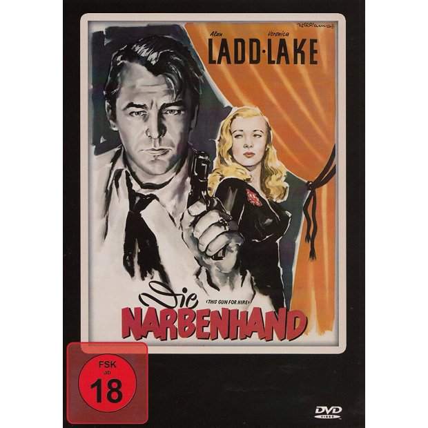 Die Narbenhand - Alan Ladd  DVD/NEU/OVP FSK 18