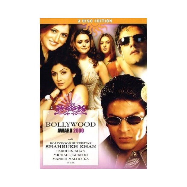 Bollywood Award 2000  - Digipack 3 DVDs/NEU/OVP