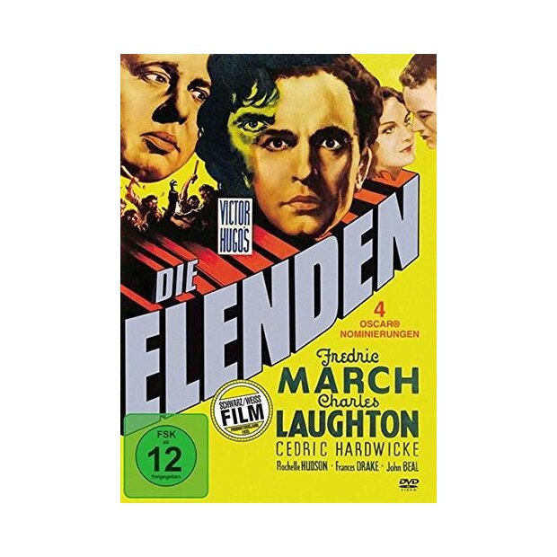 Die Elenden - Fredric March - DVD/NEU/OVP