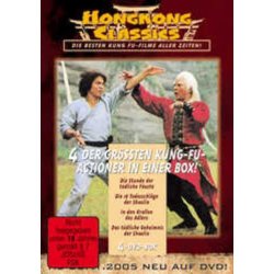 Hong Kong Classics - 4 Karatefilme - 4-DVD-Box NEU/OVP FSK18