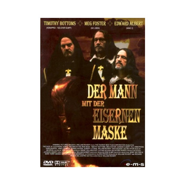 Der Mann mit der eisernen Maske - EAN2 -  DVD/Neu/OVP