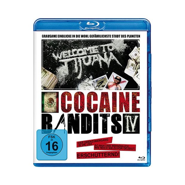 Cocaine Bandits 4 - Welcome to Tijuana  Blu-ray NEU OVP