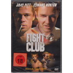 Fight Club - Brad Pitt  Edward Norton - DVD/NEU/OVP FSK18
