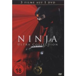 Ninja Ultra Collection Vol. 2 - 3 Filme  DVD/NEU/OVP FSK18