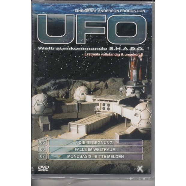 UFO - Weltraumkommando S.H.A.D.O. - Folgen 5 - 7 - DVD  *HIT* Neuwertig