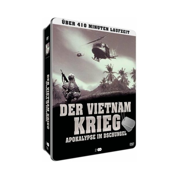 Vietnam Krieg  Apokalypse im Dschungel  Metallbox  4 Filme auf 2 DVD´s - NEU/OVP
