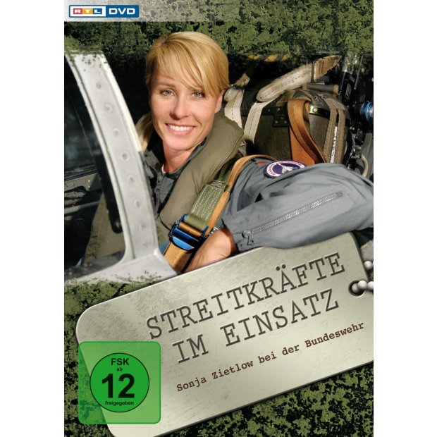 Streitkräfte im Einsatz - Sonja Zietlow bei der Bundeswehr [2 DVDs] NEU/OVP