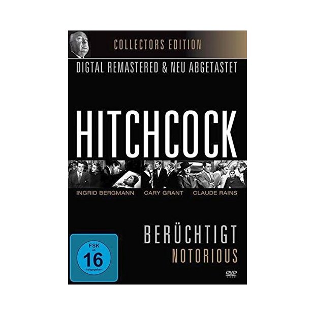 Alfred Hitchcock: Berüchtigt - Notorious - DVD/NEU/OVP