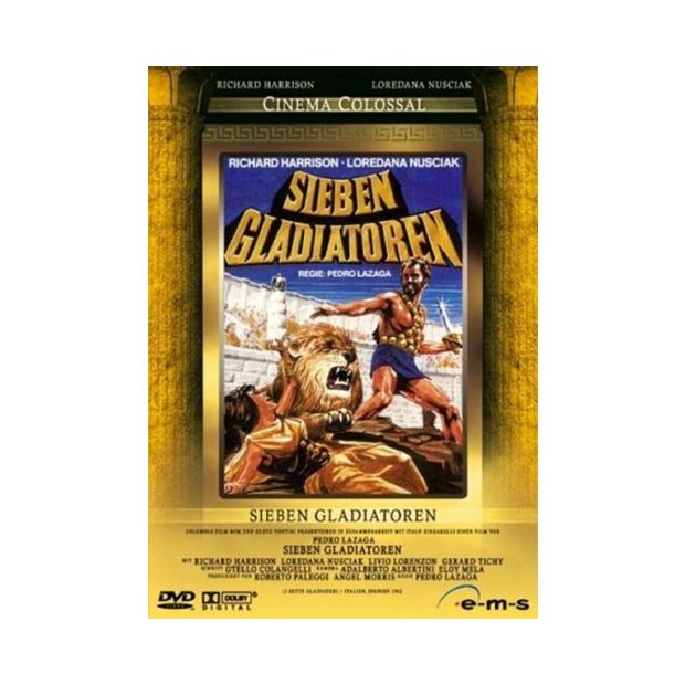 Sieben Gladiatoren (Cinema Colossal) DVD/NEU/OVP