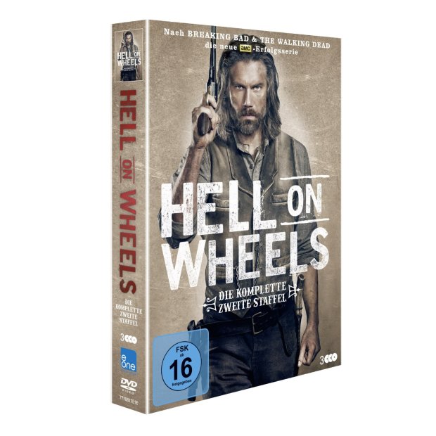 Hell on Wheels - komplette zweite Staffel 2 - 3 DVDs/NEU/OVP