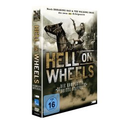Hell on Wheels - komplette dritte Staffel - 3 DVDs/NEU/OVP