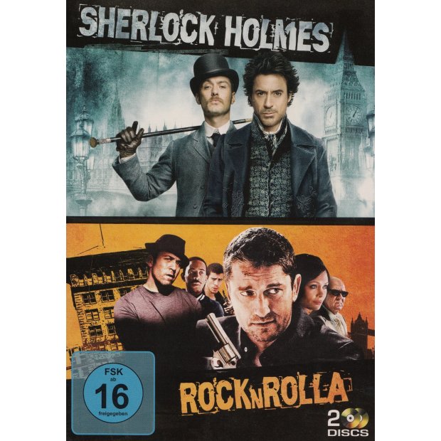 Guy Ritchie : Sherlock Holmes / Rock N Rolla - 2 DVDs NEU/OVP