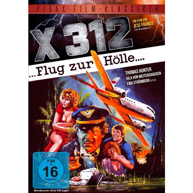 X 312 - Flug zur Hölle - Jess Franco - Pidax Klassiker  DVD/NEU/OVP