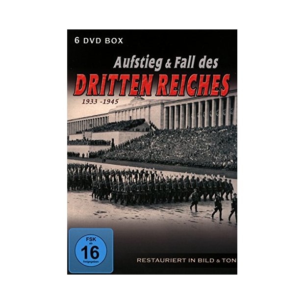 Aufstieg & Fall des Dritten Reichs [6 DVDs] NEU/OVP