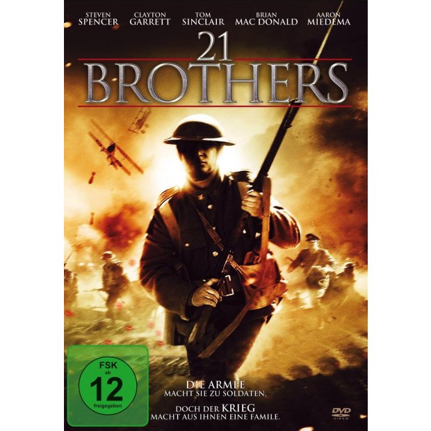21 Brothers - Kriegsfilm DVD/NEU/OVP
