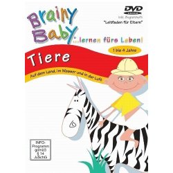 Brainy Baby - Tiere ...lernen fürs Leben  DVD/NEU/OVP