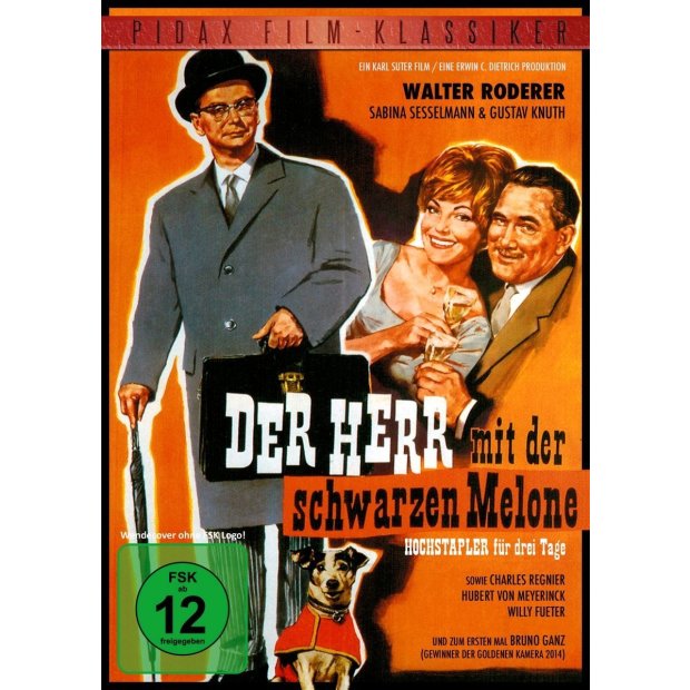 Der Herr mit der schwarzen Melone - Pidax Filmklassiker  DVD/NEU/OVP