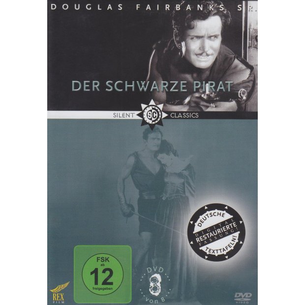 Douglas Fairbanks - Der schwarze Pirat DVD/NEU/OVP