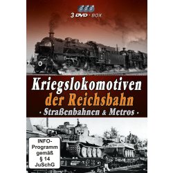 Kriegslokomotiven der Reichsbahn - Straßenbahnen...