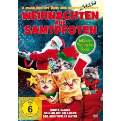 Weihnachten auf Samtpfoten + Weihnachtssocke - 3 Filme...