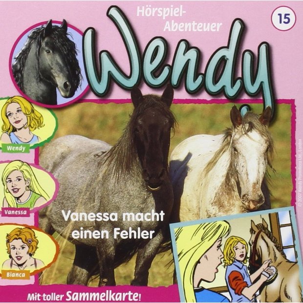 Wendy 15 - Vanessa Macht Einen Fehler - Hörspiel CD/NEU/OVP