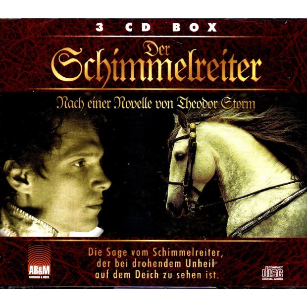 Der Schimmelreiter - Theodor Storm - Hörbuch 3 CDs/NEU/OVP