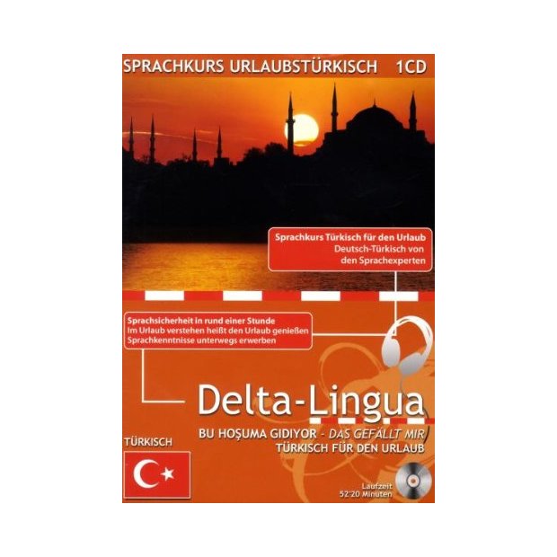 Sprachkurs Urlaubstürkisch - Delta-Lingua  CD/NEU/OVP