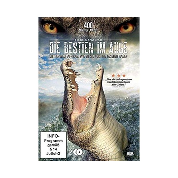 Die Bestien im Auge - Tierdokumentation - 2 DVDs/Neu/OVP