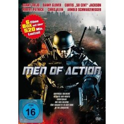 MEN OF ACTION - 6 Filme Box - Danny Trejo Danny Glover ua...