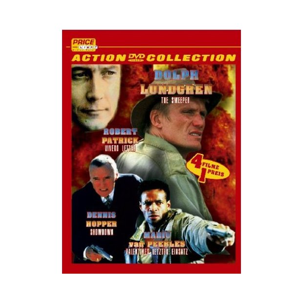 Action Collection Digipack - 4 Filme Lundgren Hopper - 3 DVDs NEU/OVP