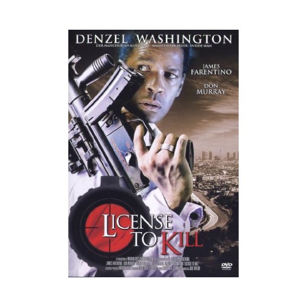 License to Kill (Denzel Washington) DVD/NEU/OVP