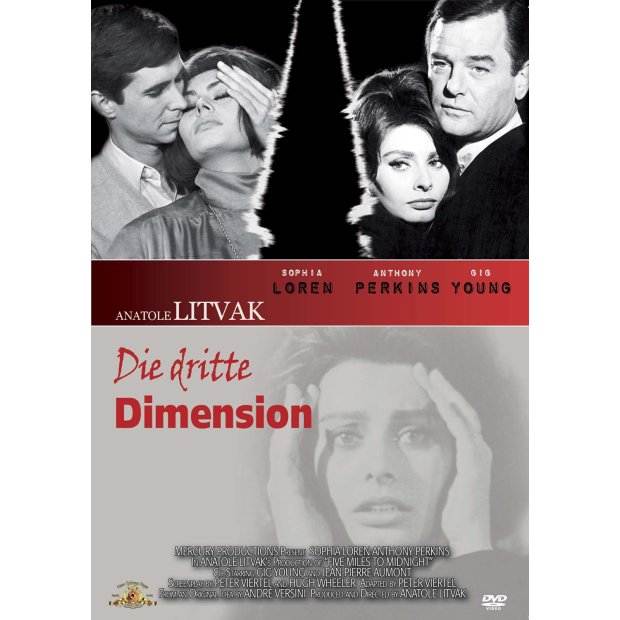 Die dritte Dimension - Sophia Loren  Anthony Perkins  DVD/NEU/OVP