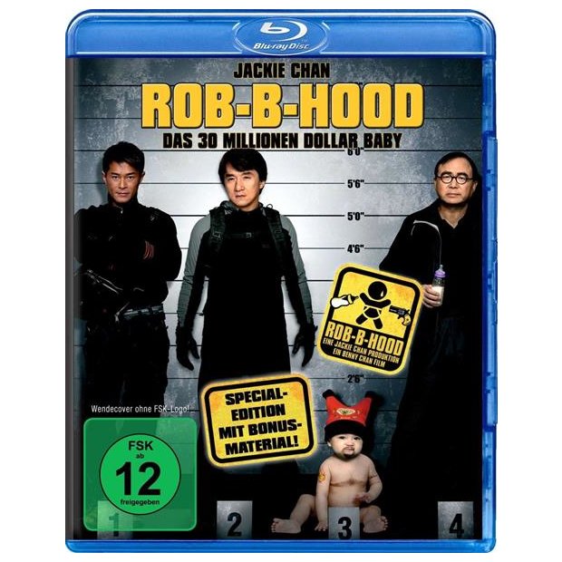 Rob-B-Hood - Das 30 Millionen Dollar Baby  Jackie Chan Blu-ray NEU OVP