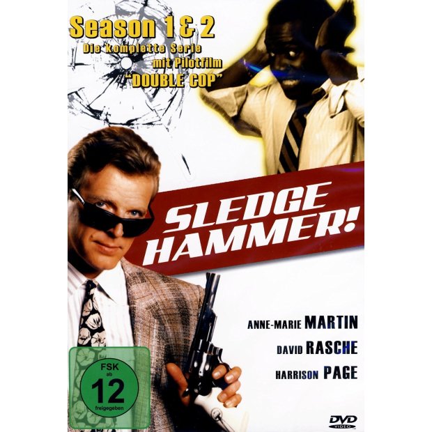 Sledge Hammer - Season 1+2 Box + Bonusfilm [4 DVDs] NEU/OVP Staffel