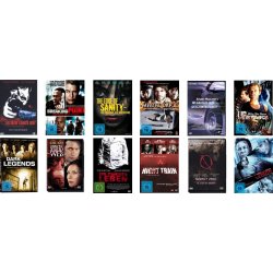 Paket mit 12 Krimis / Thrillern auf 12 DVDs/NEU/OVP  #103
