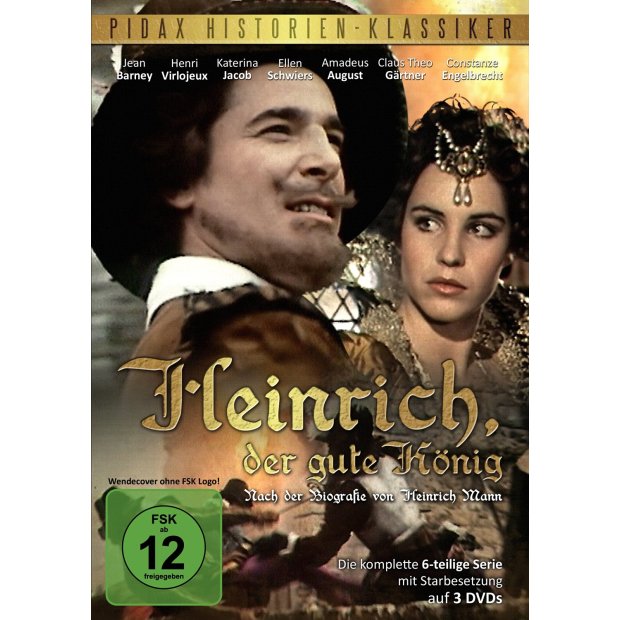 Pidax Historien-Klassiker: Heinrich, der gute König [3 DVDs] NEU/OVP