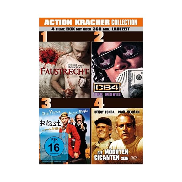 Action Kracher Collection - 4 Filme [2 DVDs] NEU/OVP