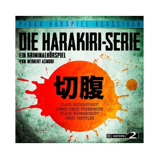 Die Harakiri-Serie - Kriminalhörspiel (Pidax Hörspiel-Klassiker)  CD/NEU/OVP
