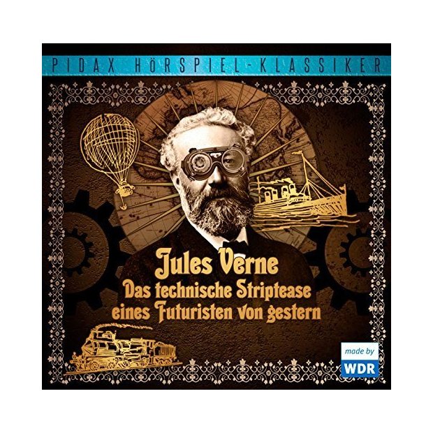 Hörspielreihe mit 5 Geschichten von Jules Verne (Pidax) mp3  CD/NEU/OVP