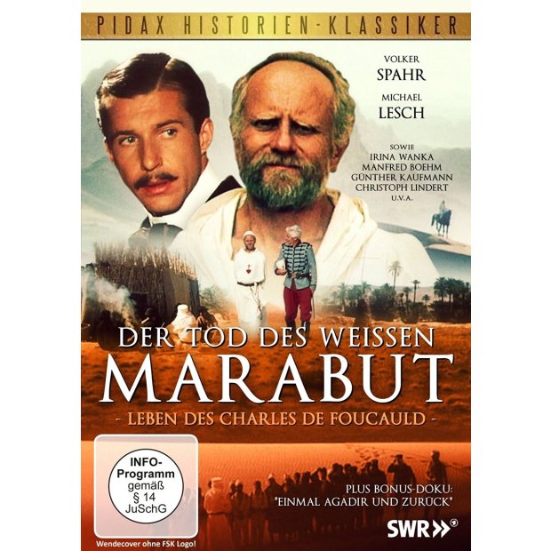 Der Tod des weißen Marabut -  Charles De Foucauld - Pidax  DVD/NEU/OVP