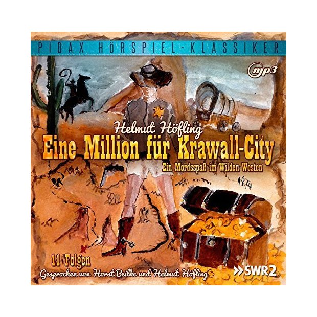 Eine Million für Krawall-City - 11 teilige Serie (Pidax Hörspiel)  CD/NEU/OVP
