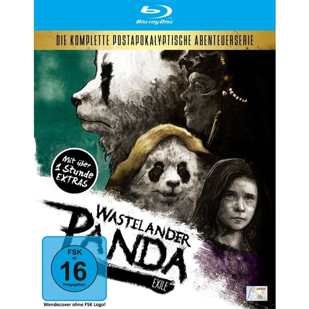 Wastelander Panda: Exile Postapokalyptische Abenteuerserie Pidax Blu-ray/NEU/OVP