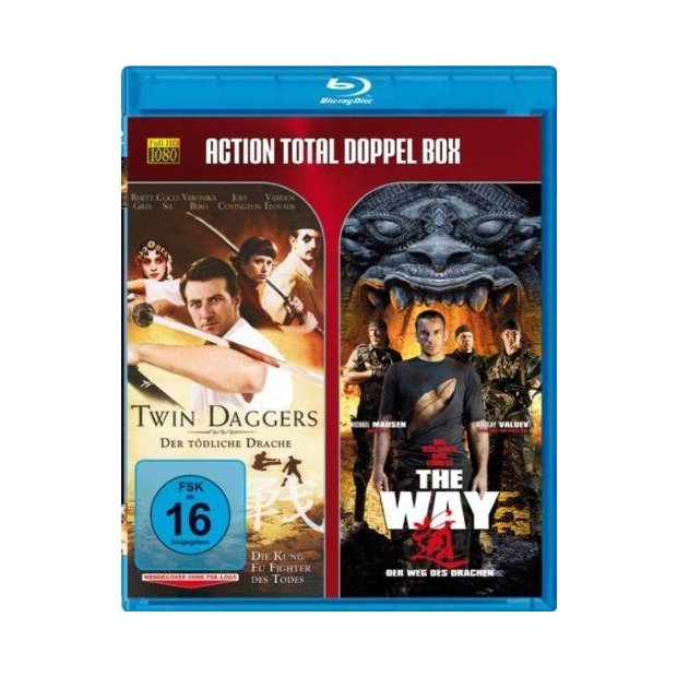Twin Daggers / The Way Der Weg des Drachen - 2 Filme  Blu-ray/NEU/OVP